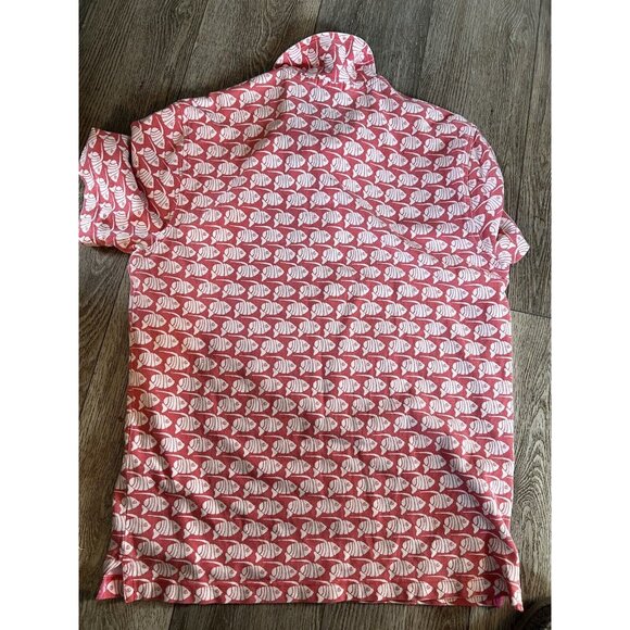 RARE!!! Lilly Pulitzer Via Palm Beach - Island Coral Little Devil, Polo Medium - Picture 6 of 7